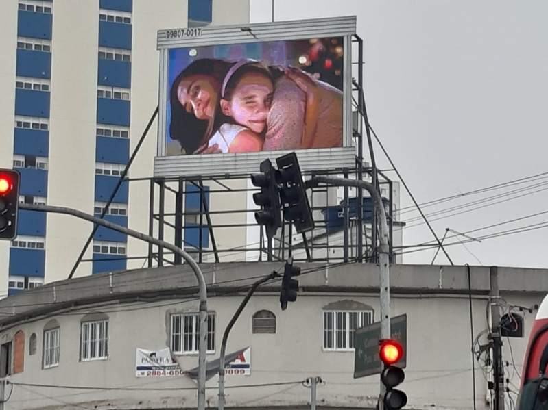 Serviço de Publicidade em Painel Led Outdoor Guarulhos - Painel Led para Publicidade